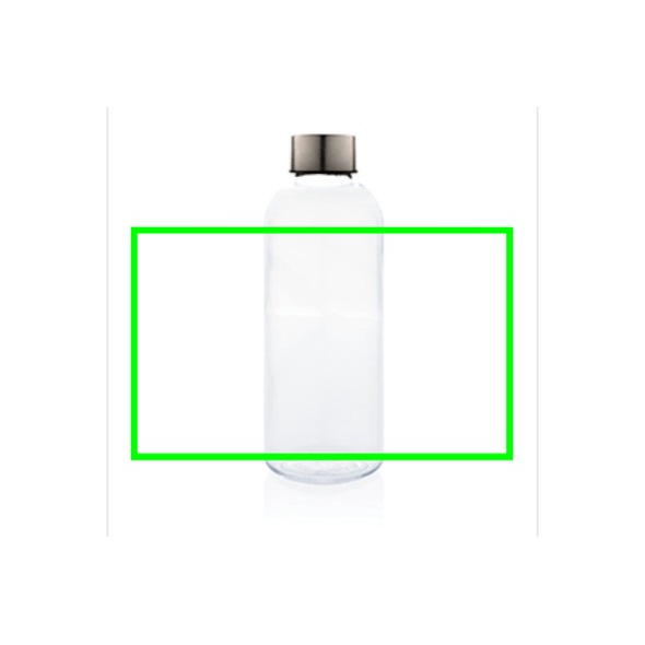 Vuotamaton vesipullo metallikannella